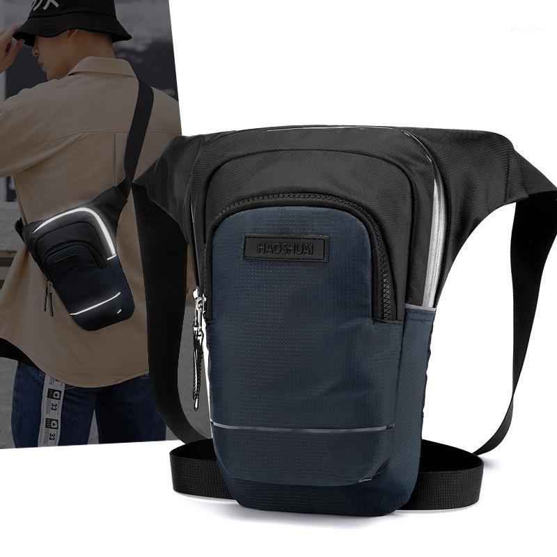 Motorcycle Rider Reflective Drop Leg Bag for Men Travel Messenger Cross Body Hip Thigh Bags Male Nylon Belt Waist Fanny Pack New1, Black
Motorcycle Rider Reflective Drop Leg Bag for Men Travel Messenger Cross Body Hip Thigh Bags Male Nylon Belt Waist Fanny Pack New1, Black