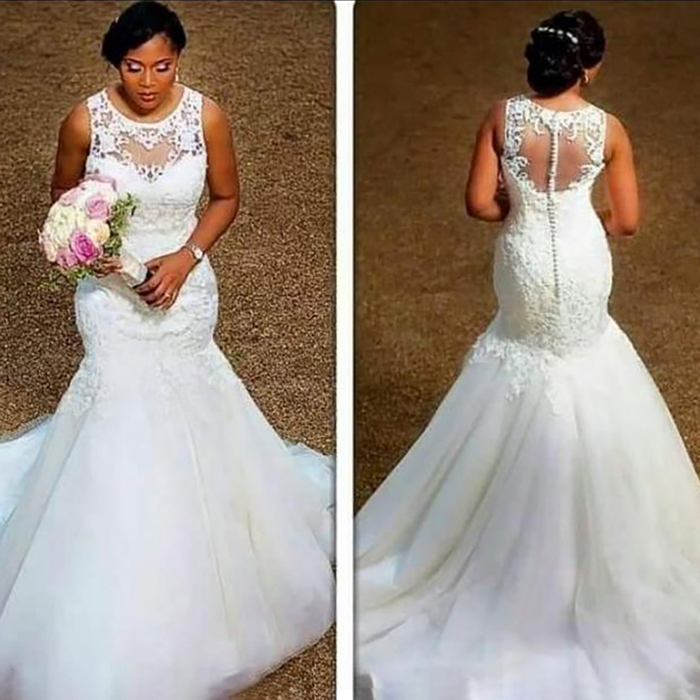2021 New Arrival in Africa's Mermaid Design Dressed As a Complete Beading Handwork Lace Wedding Gown YCQW, Ivory
2021 New Arrival in Africa's Mermaid Design Dressed As a Complete Beading Handwork Lace Wedding Gown YCQW, Ivory