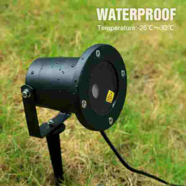 Christmas Laser Star Light RGB Shower LED Gadget MOTION Stage Projector Lamps Outdoor Garden Lawn Landscape 2 IN 1 Moving Full Sky