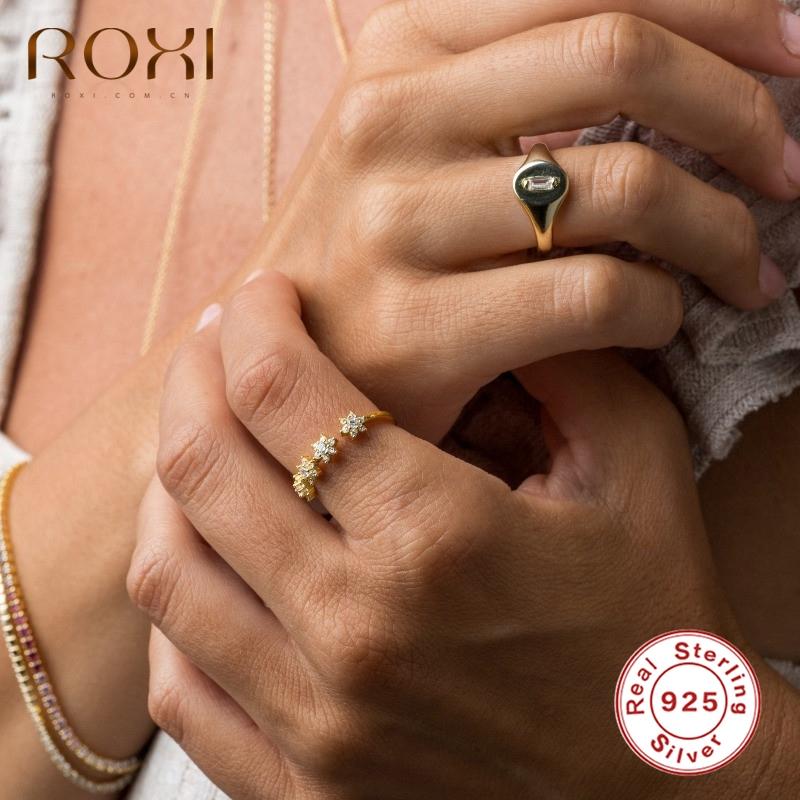 ROXI Romantic Sparkling Crystal Flowers Rings for Women Luxury Engagement Wedding Ring Bague Femme 925 Sterling Silver Jewelry
ROXI Romantic Sparkling Crystal Flowers Rings for Women Luxury Engagement Wedding Ring Bague Femme 925 Sterling Silver Jewelry