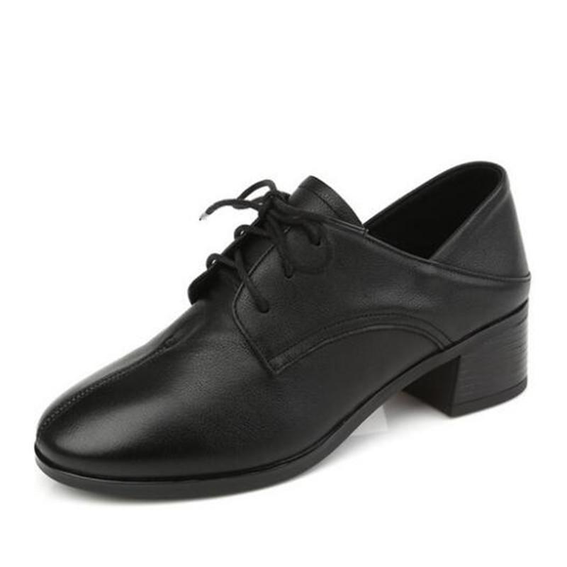Hot 2020 New Spring Round Head Deep Mouth Shoes Woman Genuine Leather Shoes Fashion Casual Elegant Comfort High Heel, Black
Hot 2020 New Spring Round Head Deep Mouth Shoes Woman Genuine Leather Shoes Fashion Casual Elegant Comfort High Heel, Black