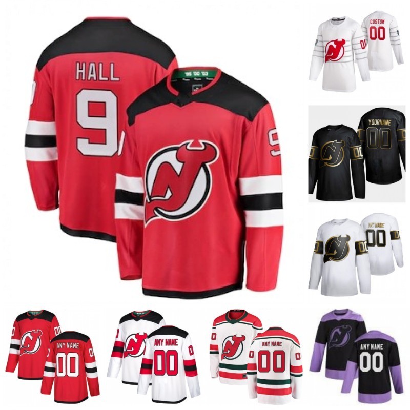 Custom Men Women Youth Hockey Jerseys Taylor Hall Martin Brodeur P.K. Subban Nico Hischier Jack Hughes Kyle Palmieri Stitched, Womens red home
Custom Men Women Youth Hockey Jerseys Taylor Hall Martin Brodeur P.K. Subban Nico Hischier Jack Hughes Kyle Palmieri Stitched, Womens red home