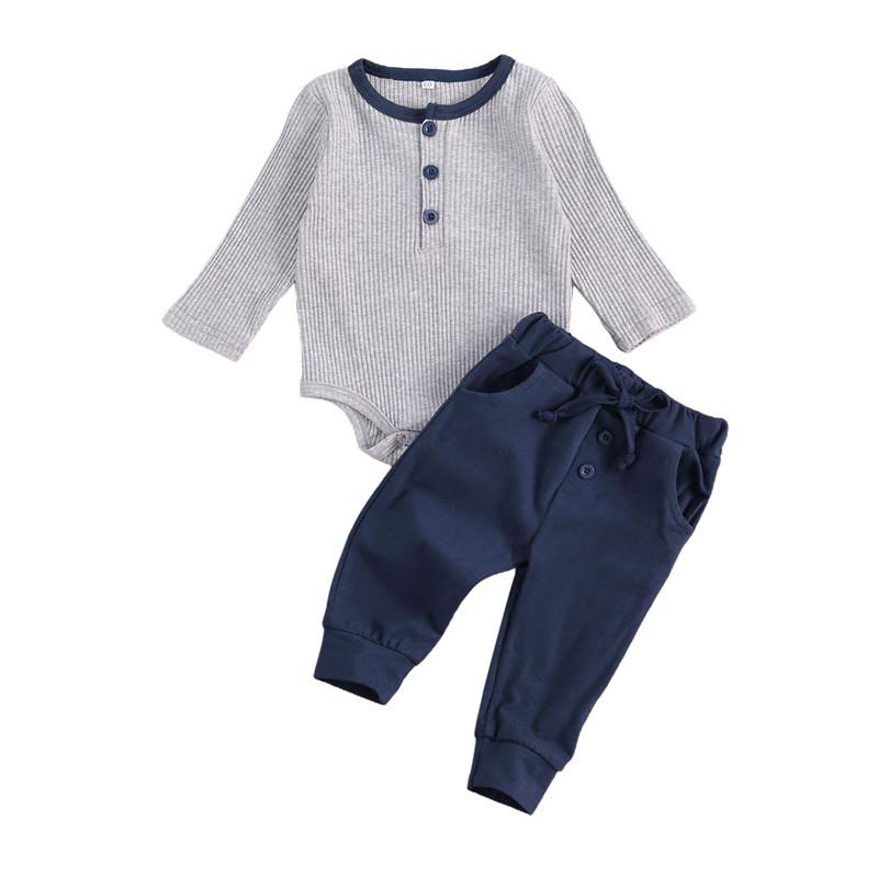 Newborn Baby Boys Clothes Set Ribbed Knitted Tops +Pants Casual Outfits Infant Boys Tracksuit 2pcs Clothing For Kids Sets
Newborn Baby Boys Clothes Set Ribbed Knitted Tops +Pants Casual Outfits Infant Boys Tracksuit 2pcs Clothing For Kids Sets