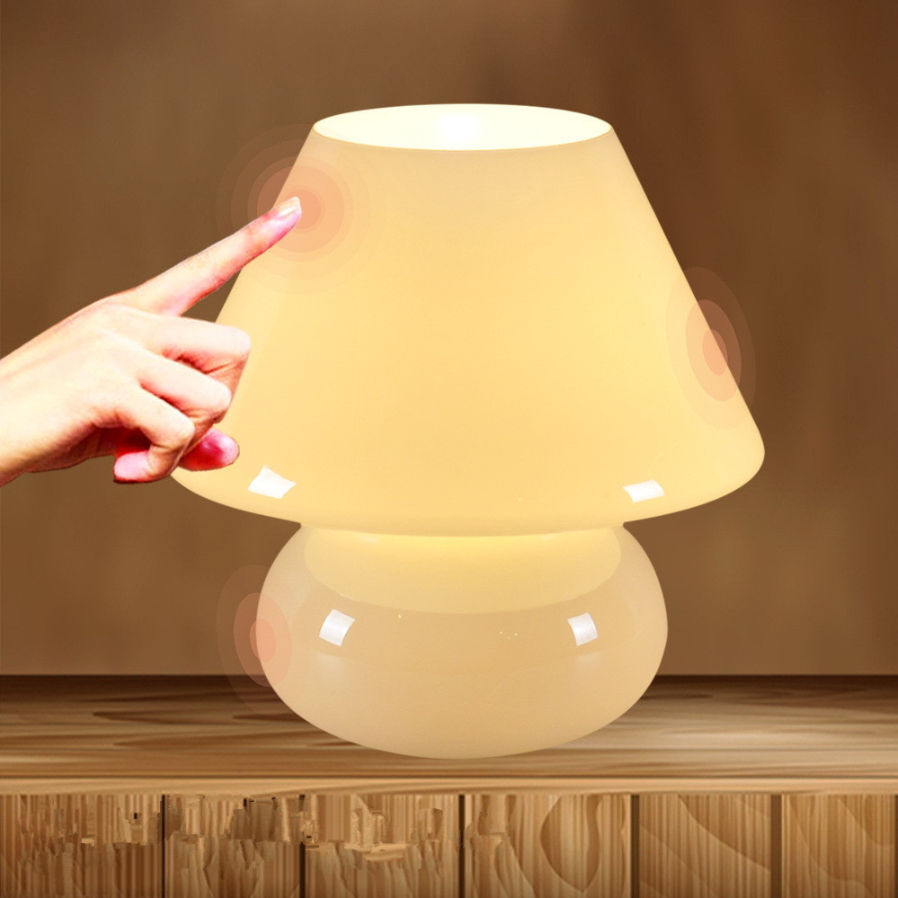 Net red Douyin bedroom bedside lamp creative touch sensor table lamp glass touch dimming children mushroom lamp simple
Net red Douyin bedroom bedside lamp creative touch sensor table lamp glass touch dimming children mushroom lamp simple