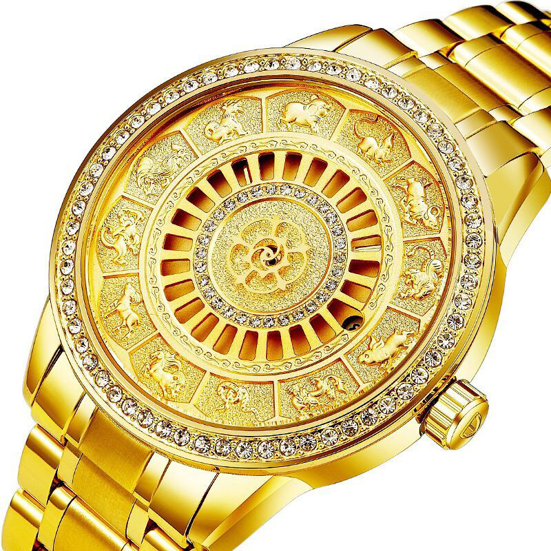 charm golden diamonds watches men full steel fashion designer mechanical wrist watch Automatic date clock male gift boxes, Gold
charm golden diamonds watches men full steel fashion designer mechanical wrist watch Automatic date clock male gift boxes, Gold