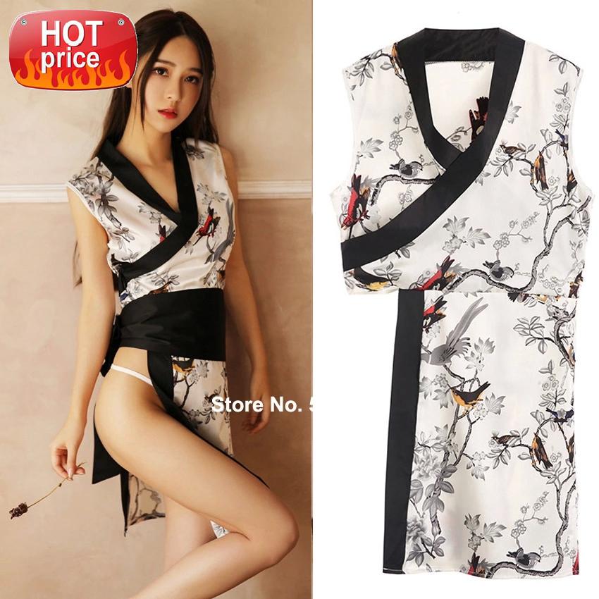 Japanese Trendy Women's Silk Kimono Robe Home Wear Nightgown Lingerie Sleepwear Deep V-neck Peacock Split Sexy Yukata Dress #Xg0h, Black;white
Japanese Trendy Women's Silk Kimono Robe Home Wear Nightgown Lingerie Sleepwear Deep V-neck Peacock Split Sexy Yukata Dress #Xg0h, Black;white