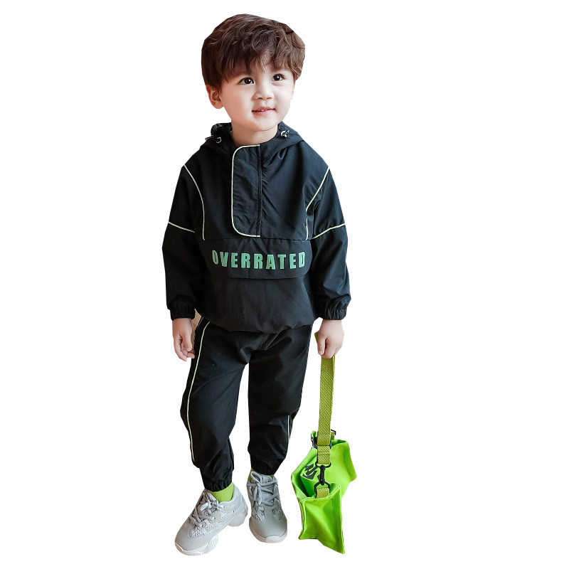 Baby Boy Girl Fall Clothing Set 2020 Autumn Toddler Clothes Long Sleeve Outfit Children Kids Wear Boys' Tracksuits 2 4 6 8 YearsX1019