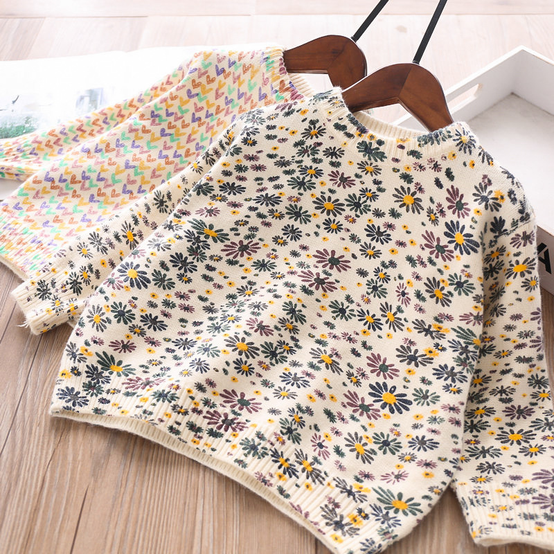 Girl's Sweater Children's Clothing Wholesale