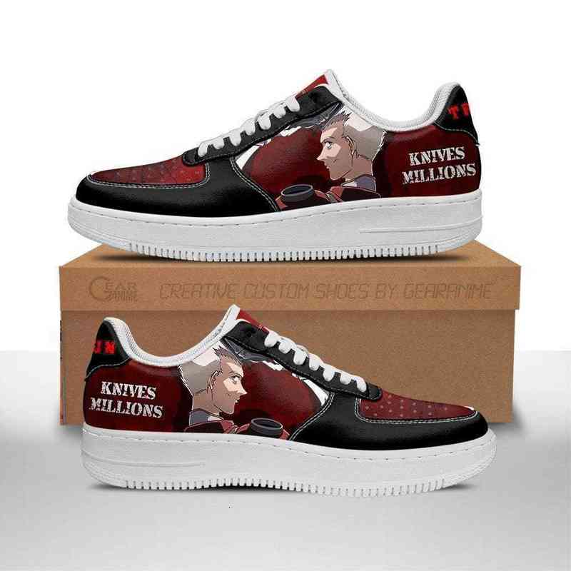 Diy Anime Shoes Trigun Knives Millions Sneakers Casual Running Sport Walking Lightweight Tennis, Others
Diy Anime Shoes Trigun Knives Millions Sneakers Casual Running Sport Walking Lightweight Tennis, Others