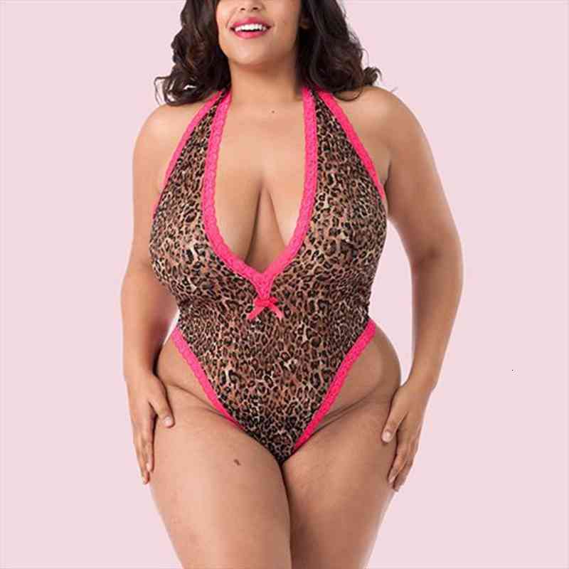 Omsj Big Size Womens Sexy Bodycon Bodysuit Sleepwear Deep V Neck Leopard Printed Bow Lace Patchwork Sleeveless Rompers For Lady, Black;white
Omsj Big Size Womens Sexy Bodycon Bodysuit Sleepwear Deep V Neck Leopard Printed Bow Lace Patchwork Sleeveless Rompers For Lady, Black;white