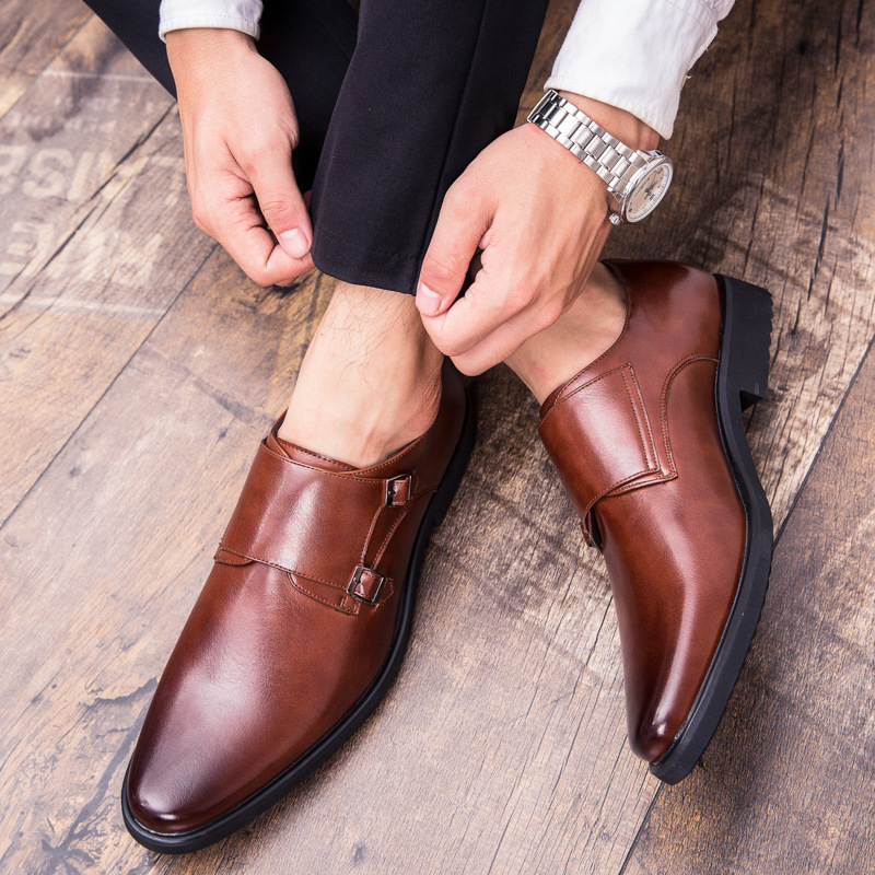 2020 New Spring New Large Size British Pointed Leather Shoes 46 Size Korean Style Trend Buckle Formal Business Leather Shoes Hair Stylist Me, Black
2020 New Spring New Large Size British Pointed Leather Shoes 46 Size Korean Style Trend Buckle Formal Business Leather Shoes Hair Stylist Me, Black