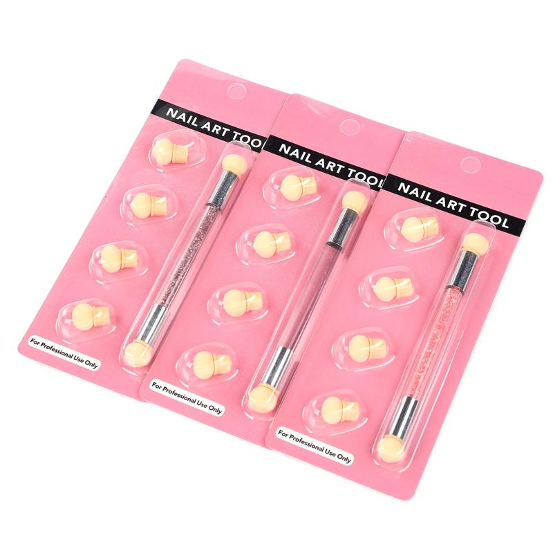 1pcs Double-ended Acrylic Nail Art Sponge Dotting Painting Gradient Pen Brush 4 Replace Head Dual Acrylic UV Gel Painting Pen
1pcs Double-ended Acrylic Nail Art Sponge Dotting Painting Gradient Pen Brush 4 Replace Head Dual Acrylic UV Gel Painting Pen