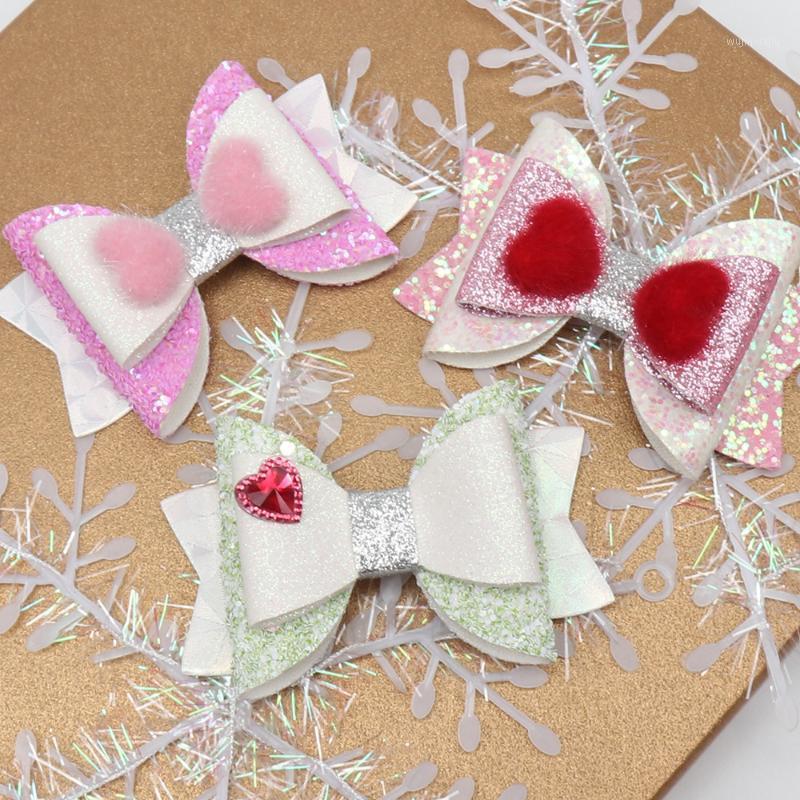 3" Glitter Hair Bows Hair Clip for Girls Valentine's Day Hairpins Red Crystal Heart Pompom Barrettes Children Accessories1
3" Glitter Hair Bows Hair Clip for Girls Valentine's Day Hairpins Red Crystal Heart Pompom Barrettes Children Accessories1