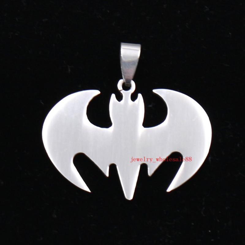 Lot of 5pcs in bulk Jewelry Stainless steel High Polished bat shape Pendant Charms Necklace No chain
Lot of 5pcs in bulk Jewelry Stainless steel High Polished bat shape Pendant Charms Necklace No chain