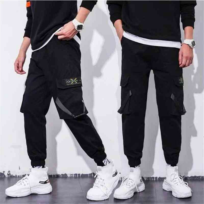 cargo pants men loose hip hop streetwear joggers korean pocket patchwork harem pants ankle length trousers techwear males, Black
cargo pants men loose hip hop streetwear joggers korean pocket patchwork harem pants ankle length trousers techwear males, Black