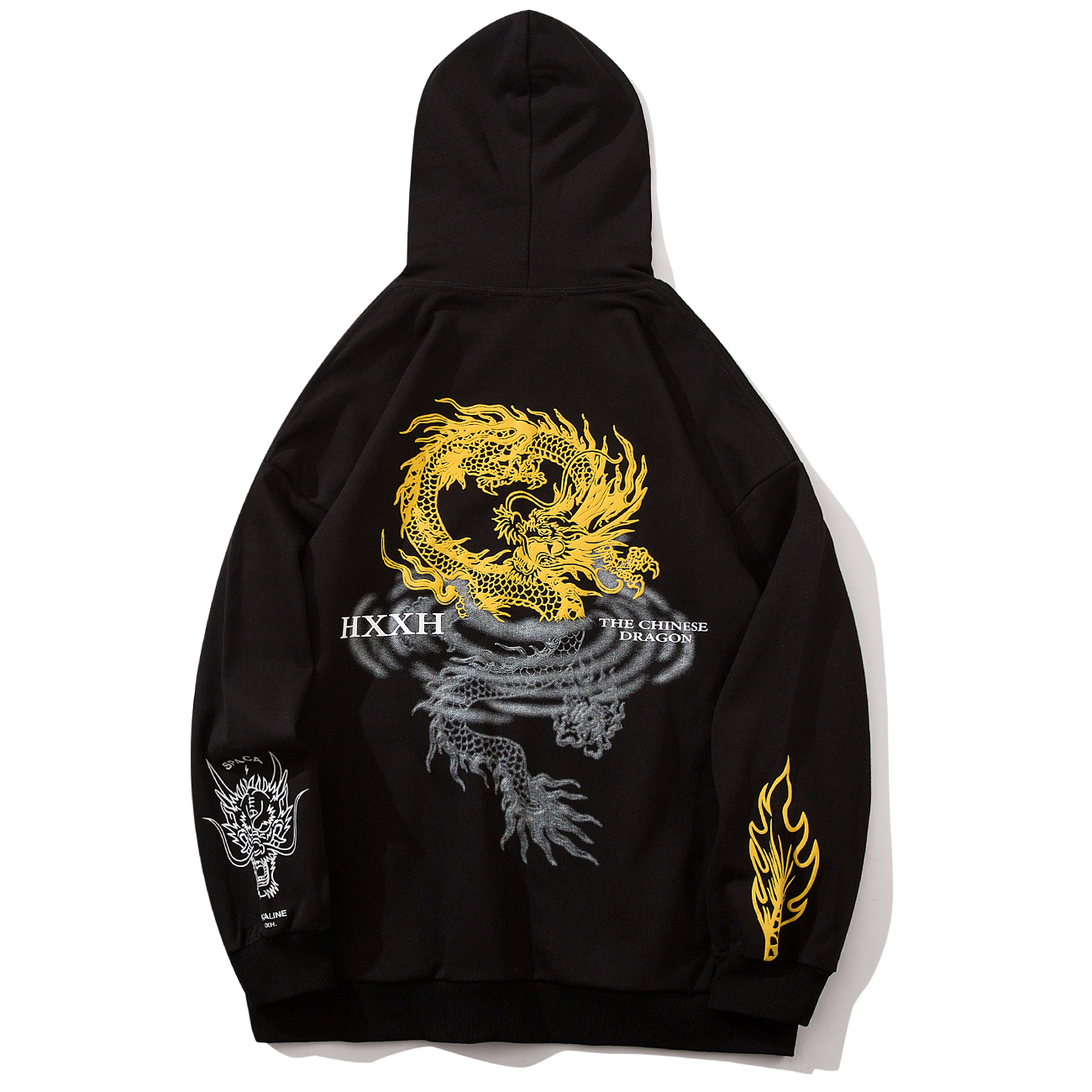 2021 New Hip Hop Dragon Graphic Streetwear Harajuku Sweatshirt Winter Pullover Cotton Black Hoodie Men Oversized Pf9b
2021 New Hip Hop Dragon Graphic Streetwear Harajuku Sweatshirt Winter Pullover Cotton Black Hoodie Men Oversized Pf9b