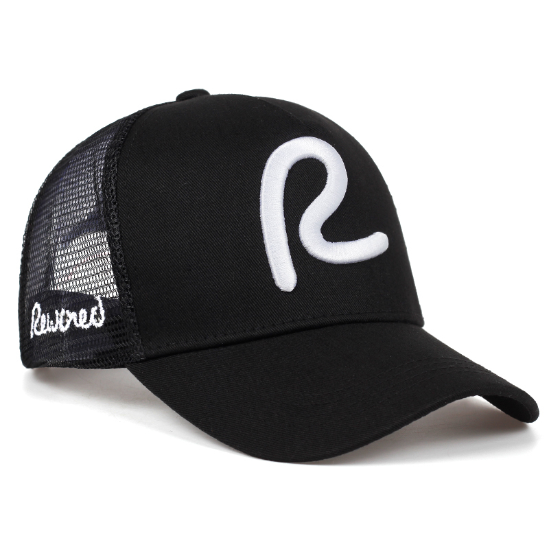 2019 new R embroidered baseball cap fashion outdoor adjustable mesh hat hip hop spring and autumn wild hatsX1016, Gray
2019 new R embroidered baseball cap fashion outdoor adjustable mesh hat hip hop spring and autumn wild hatsX1016, Gray