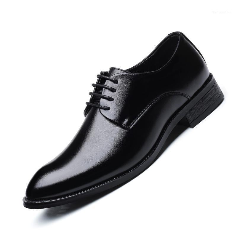 Mazefeng Men Dress Shoes Man Business Dress Classic Style Flats Brown Black Lace Up Pointed Toe Shoe for Men Oxford Shoes 38-481
Mazefeng Men Dress Shoes Man Business Dress Classic Style Flats Brown Black Lace Up Pointed Toe Shoe for Men Oxford Shoes 38-481