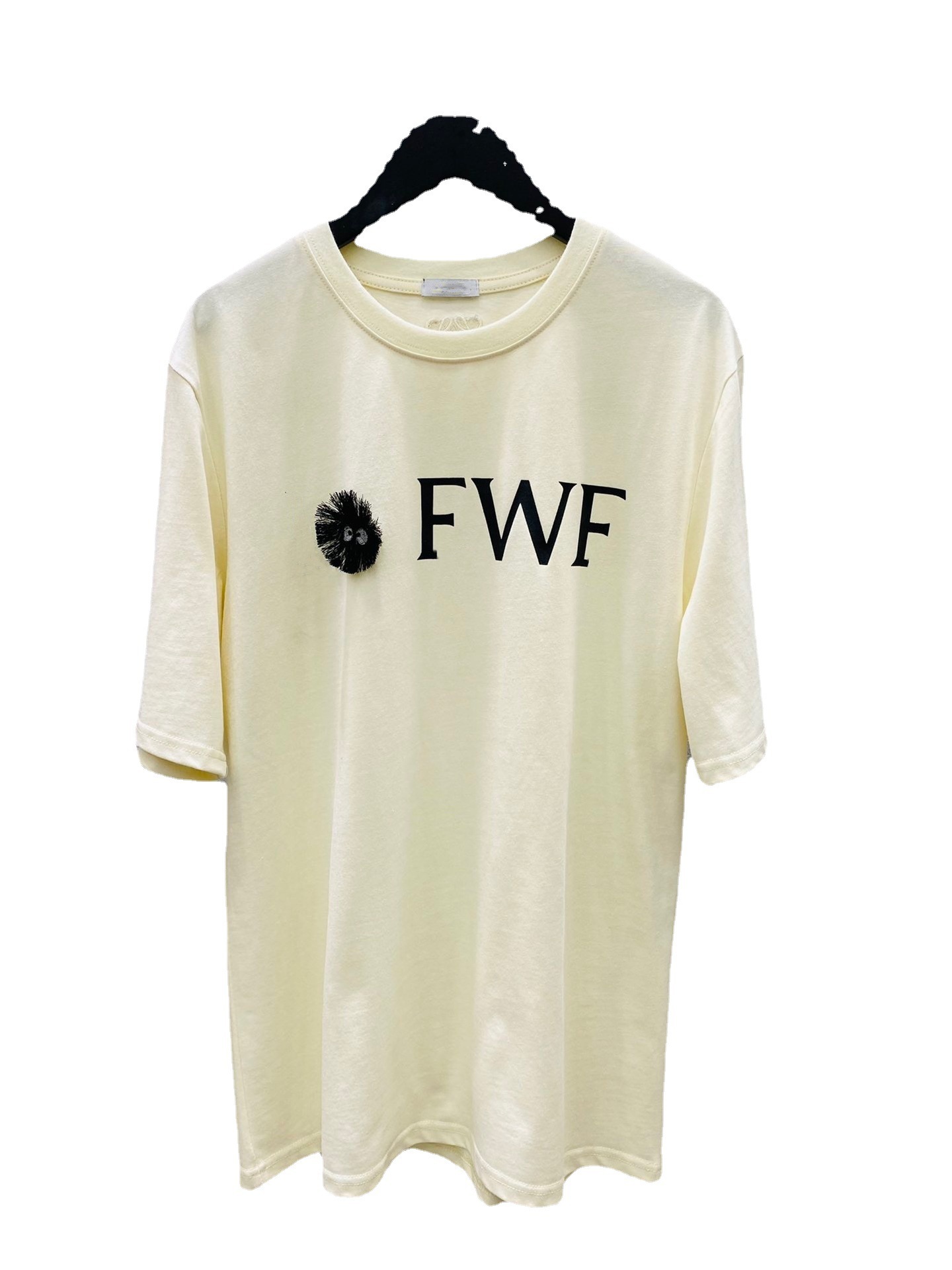 Hayao Miyazaki short sleeve female chinchilla series three dimensional briquette dust fairy T-shirt women' Apricot fashion loose top
Hayao Miyazaki short sleeve female chinchilla series three dimensional briquette dust fairy T-shirt women' Apricot fashion loose top