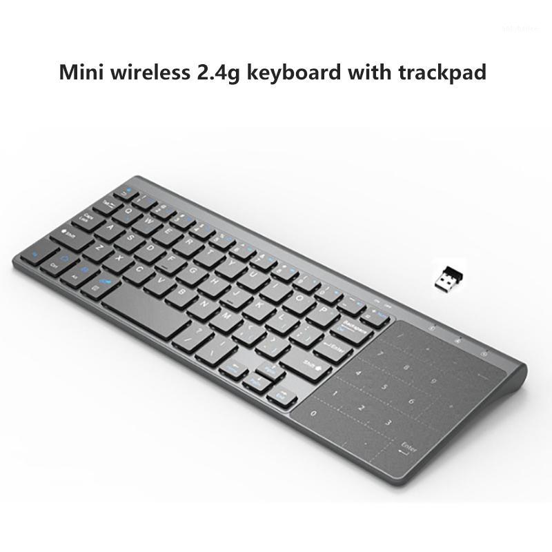 Keyboards Mini Wireless Keyboard With Digital Touchpad For Notebook PC TV Ultra-Thin USB Multi-Language Free Switching1
Keyboards Mini Wireless Keyboard With Digital Touchpad For Notebook PC TV Ultra-Thin USB Multi-Language Free Switching1