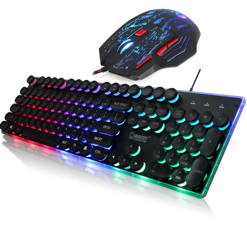 Pc gamer J40 Rainbow Backlight Game Keyboard Set gaming Colorful Shining Gaming Mouse Wired keyboard
Pc gamer J40 Rainbow Backlight Game Keyboard Set gaming Colorful Shining Gaming Mouse Wired keyboard