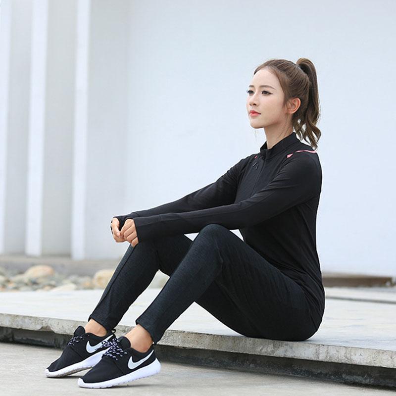 SALSPOR Sports Shirts Women Seamless Zipper Solid Long Sleeve Fitness Workout Joggings Quick Dry Bodybuilding Slim Sweatshirt, Black
SALSPOR Sports Shirts Women Seamless Zipper Solid Long Sleeve Fitness Workout Joggings Quick Dry Bodybuilding Slim Sweatshirt, Black