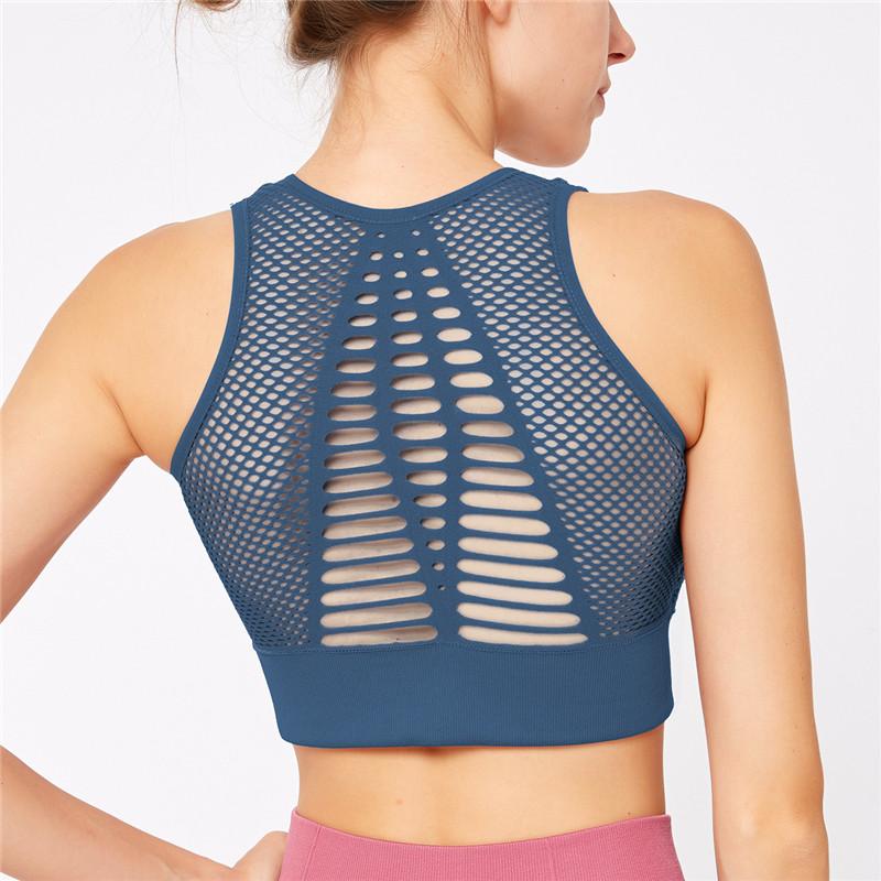 Beelion High Quality Sports Bras Sexy Mesh Breathable Gym Cropped Top Push Up Female Fitness Underwear Mujer Running Yoga Vest, Pink
Beelion High Quality Sports Bras Sexy Mesh Breathable Gym Cropped Top Push Up Female Fitness Underwear Mujer Running Yoga Vest, Pink