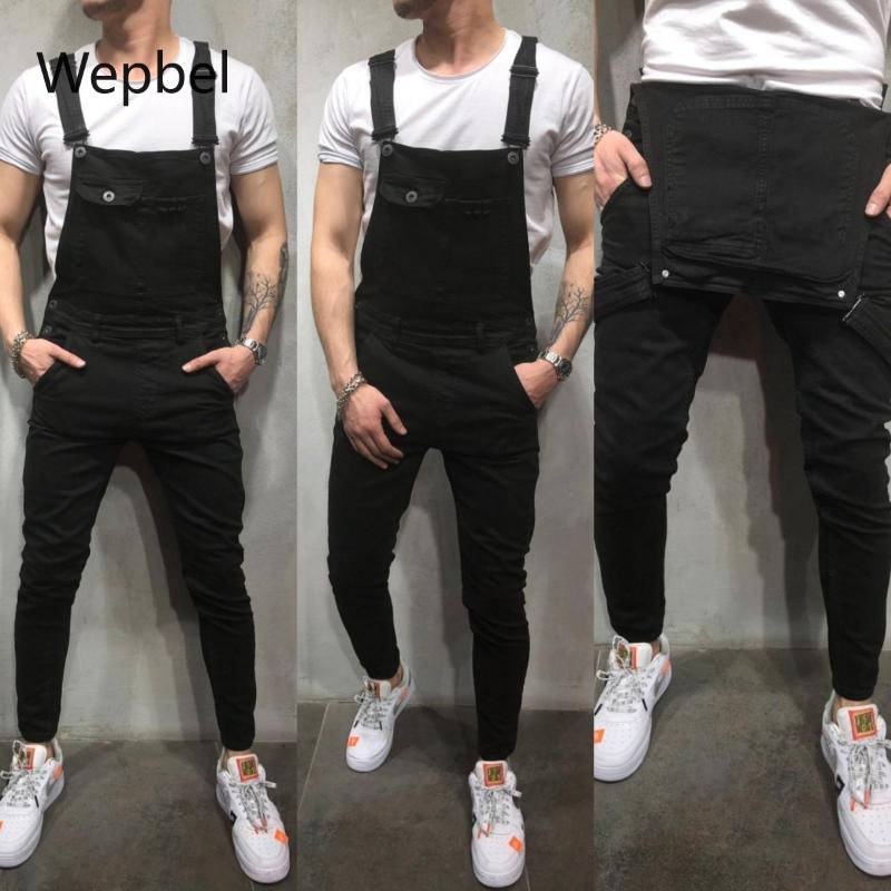 WEPBEL Denim Long Pants Overalls Retro Men Jeans Chest Big Bag Conjoined Working Bib Top Denim Pants Jeans Jumpsuits, Black
WEPBEL Denim Long Pants Overalls Retro Men Jeans Chest Big Bag Conjoined Working Bib Top Denim Pants Jeans Jumpsuits, Black