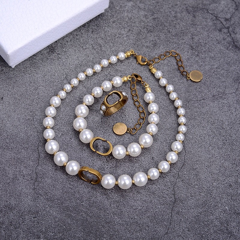 2021 Hot Sale Beaded Necklaces Fashion Pearl Necklace for Woman Necklaces Jewelry Ring Bracelet Highly Quality Jewelry Rings and Bracelets
2021 Hot Sale Beaded Necklaces Fashion Pearl Necklace for Woman Necklaces Jewelry Ring Bracelet Highly Quality Jewelry Rings and Bracelets