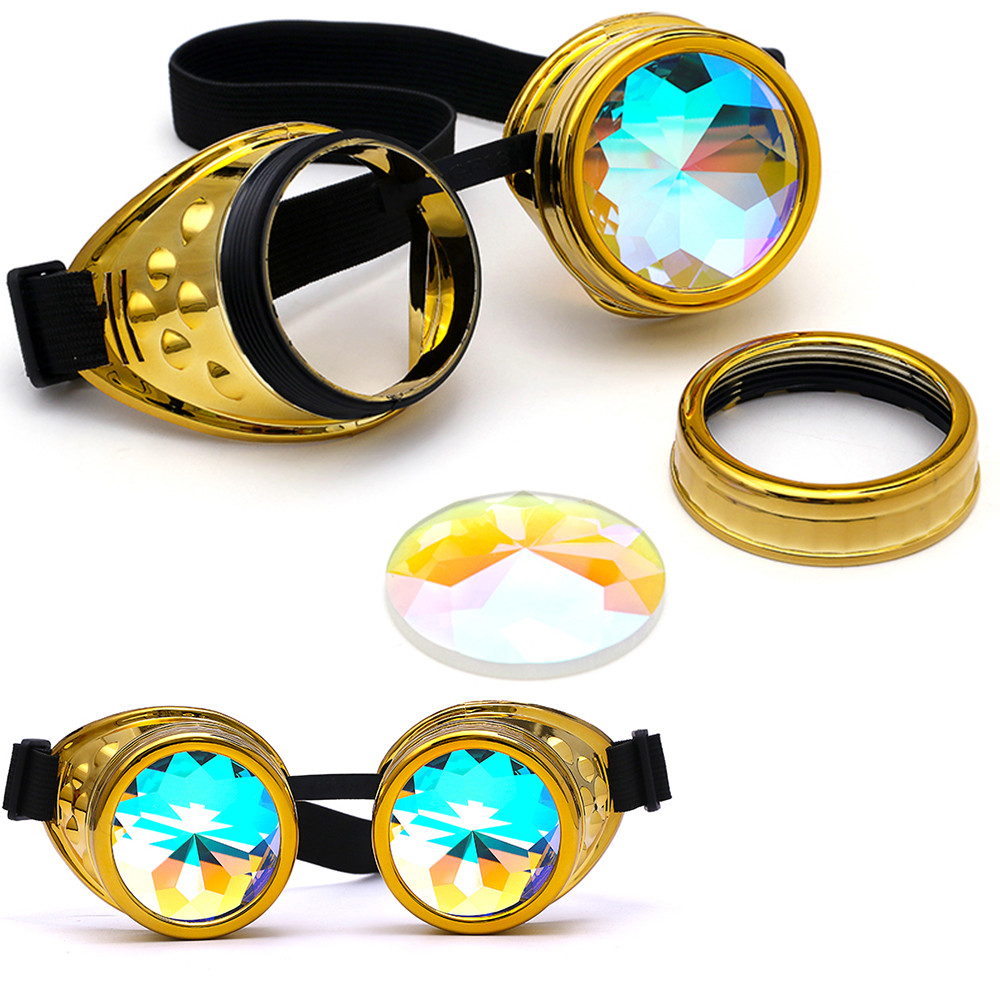Festival Party EDM Round Sunglasses Colorful Glasses Rave Diffracted Lens Popular Brand Designer Retro Summer Style Sun Glasses
Festival Party EDM Round Sunglasses Colorful Glasses Rave Diffracted Lens Popular Brand Designer Retro Summer Style Sun Glasses