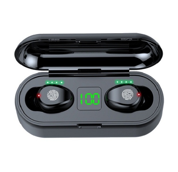 F9 Wireless Headphones 5.0 Earphone TWS Mini In-ear Earbuds Sports Running Gaming Headset Phones HD Call LED Power Display
F9 Wireless Headphones 5.0 Earphone TWS Mini In-ear Earbuds Sports Running Gaming Headset Phones HD Call LED Power Display