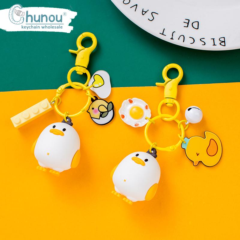 2020 INS Cute Yellow Duck Keychain For Cars Women Kids Backpack Trinkets Kawaii Soft Silicone Keychains Key Ring Sleutelhanger
2020 INS Cute Yellow Duck Keychain For Cars Women Kids Backpack Trinkets Kawaii Soft Silicone Keychains Key Ring Sleutelhanger