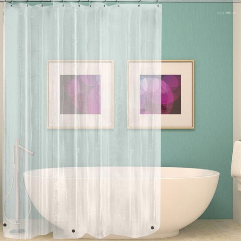 Waterproof Transparent Shower Curtain White Clear For Bathroom Curtain Luxury Bath With Hooks Plastic Polyester1
Waterproof Transparent Shower Curtain White Clear For Bathroom Curtain Luxury Bath With Hooks Plastic Polyester1