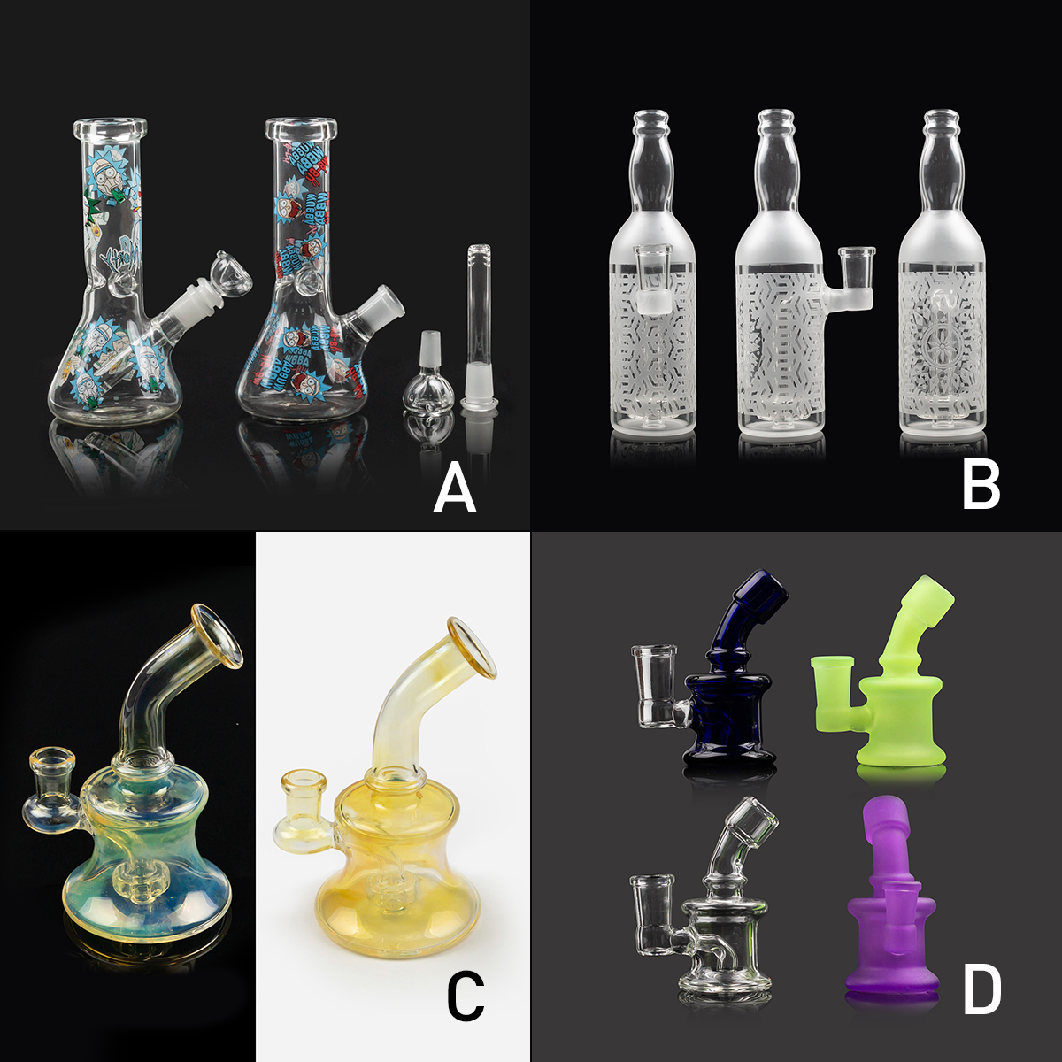 3.5 Inch Hookahs Bong Colored Thick Dab Rig Bubbler Heady Glass Rigs 14mm Female Beaker Water Pipe Small Recycler Pyrex Bongs
3.5 Inch Hookahs Bong Colored Thick Dab Rig Bubbler Heady Glass Rigs 14mm Female Beaker Water Pipe Small Recycler Pyrex Bongs
