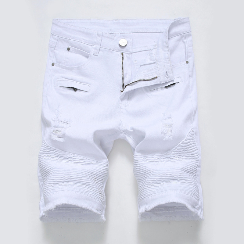 NEW high street shorts Hip hop fashion summer male short jeans Soft and comfortable hole shorts jeans, Black 2
NEW high street shorts Hip hop fashion summer male short jeans Soft and comfortable hole shorts jeans, Black 2