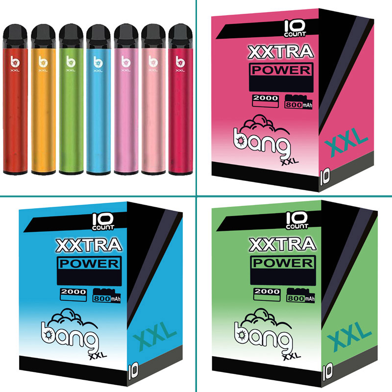 6ml pods Bang XXL XXtra Electronic Cigarette with display box vapor liquido disposal atomiser ecig 2000 puffs disposable vape pen vaporizer e cigarettes
6ml pods Bang XXL XXtra Electronic Cigarette with display box vapor liquido disposal atomiser ecig 2000 puffs disposable vape pen vaporizer e cigarettes
