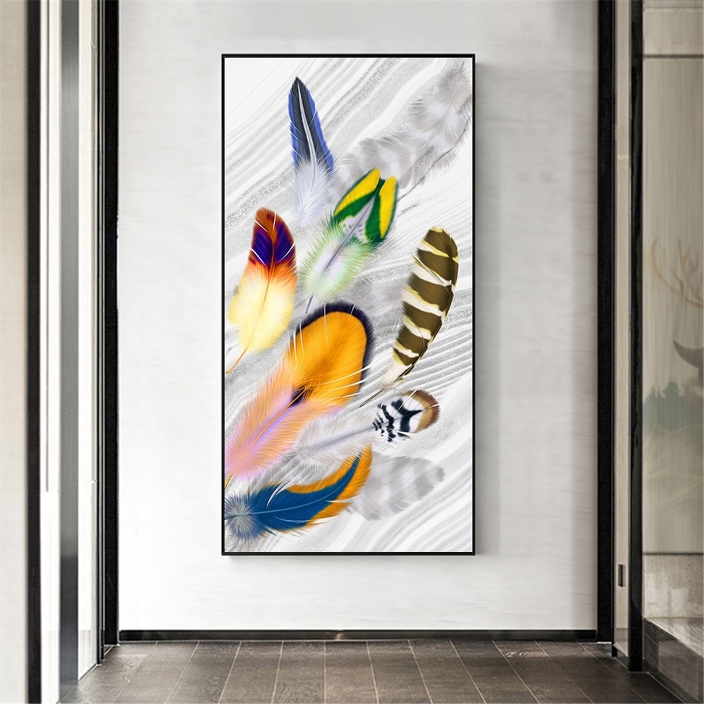Abstract Wall Art Feather Oil Painting on Canvas Nordic Poster Prints Minimalist Wall Picture for Living Room Hallway Home Decor Cuadros
Abstract Wall Art Feather Oil Painting on Canvas Nordic Poster Prints Minimalist Wall Picture for Living Room Hallway Home Decor Cuadros
