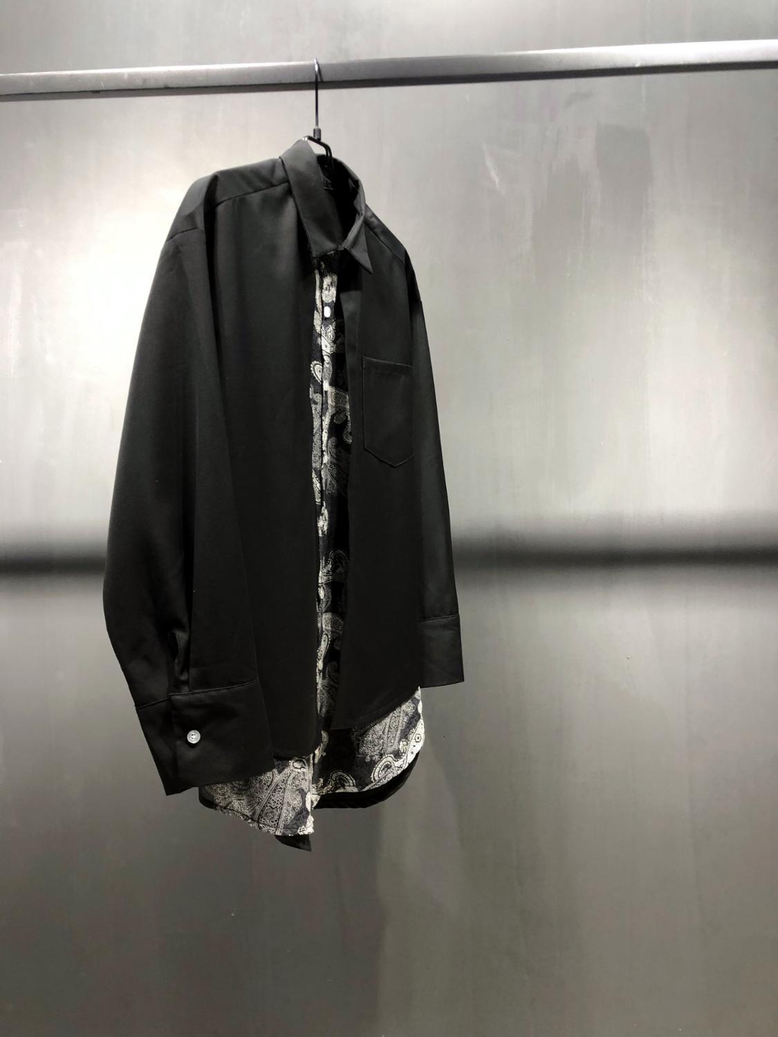 2021 New Original Male Design Black Shirt Loose-fitting Hip Hop-hop Rap Fat DEMQ, 11
2021 New Original Male Design Black Shirt Loose-fitting Hip Hop-hop Rap Fat DEMQ, 11
