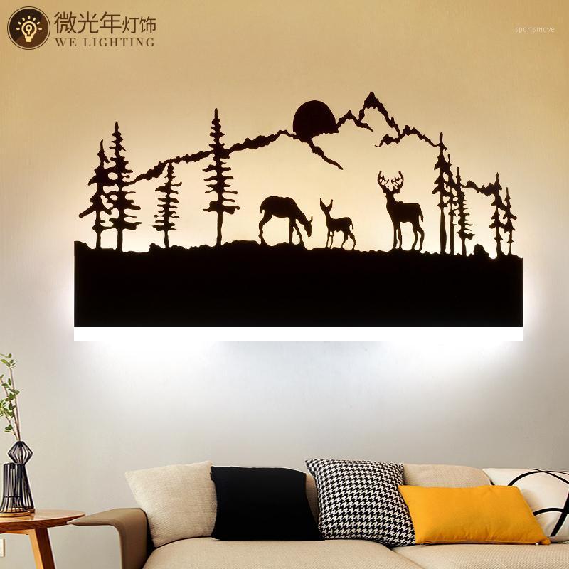 Nordic Animal Romantic LED Wall Lamp Creative Painting 110-240V Modern Black Sconce Decoration For Bathroom Living Bed Room1
Nordic Animal Romantic LED Wall Lamp Creative Painting 110-240V Modern Black Sconce Decoration For Bathroom Living Bed Room1