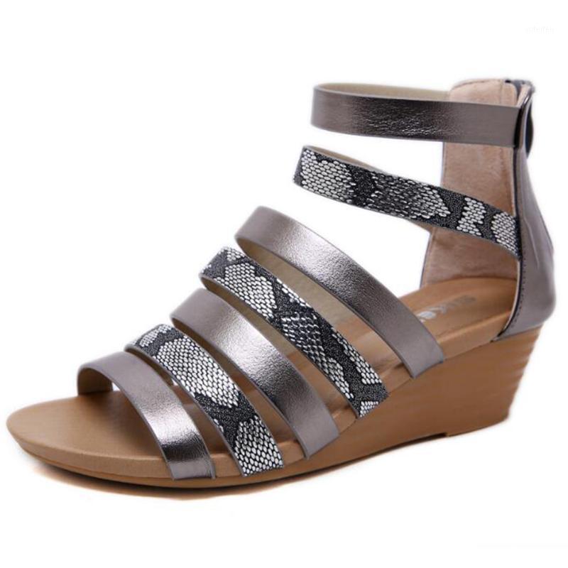 new Women Sandals Gladiator Peep Toe Snake pattern Roman Sandals Women Flat Wedges Summer Vacation Beach Ladies Shoes ll1641, Gold
new Women Sandals Gladiator Peep Toe Snake pattern Roman Sandals Women Flat Wedges Summer Vacation Beach Ladies Shoes ll1641, Gold