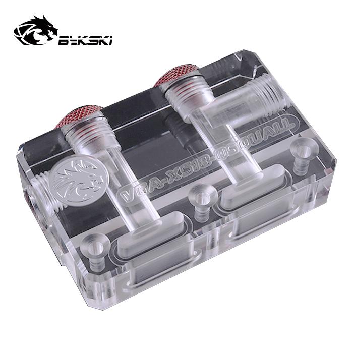 Bykski Acrylic L Type Graphics Card Water Cooling Head Modification Kit,GPU Cooler Direction Head,VGA-XS18-QSQUALL
Bykski Acrylic L Type Graphics Card Water Cooling Head Modification Kit,GPU Cooler Direction Head,VGA-XS18-QSQUALL