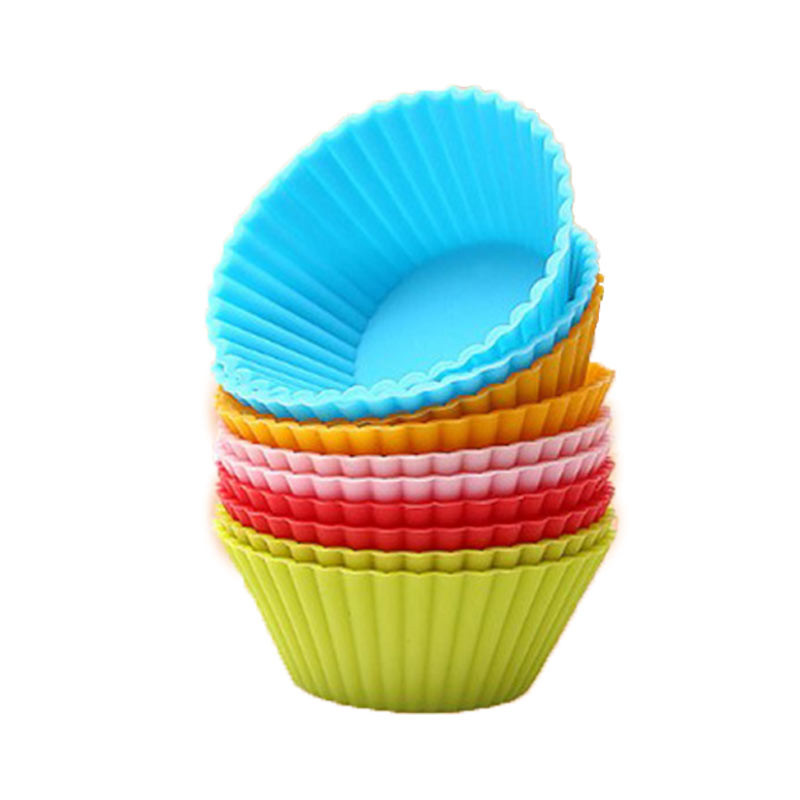High Quality Silicone Cake Mold Round Shaped Muffin Cupcake Baking Molds DIY Cake Kitchen Cooking Bakeware Maker Decorating Tools
High Quality Silicone Cake Mold Round Shaped Muffin Cupcake Baking Molds DIY Cake Kitchen Cooking Bakeware Maker Decorating Tools