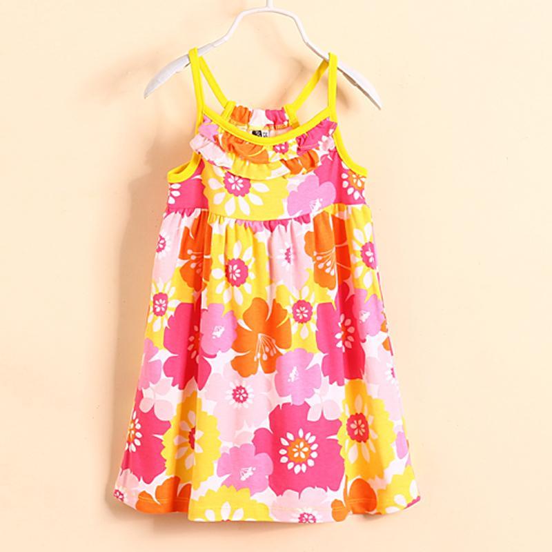 summer children's print dress ,girls cotton fashion dresses,kids casual dress1, Color 1
summer children's print dress ,girls cotton fashion dresses,kids casual dress1, Color 1
