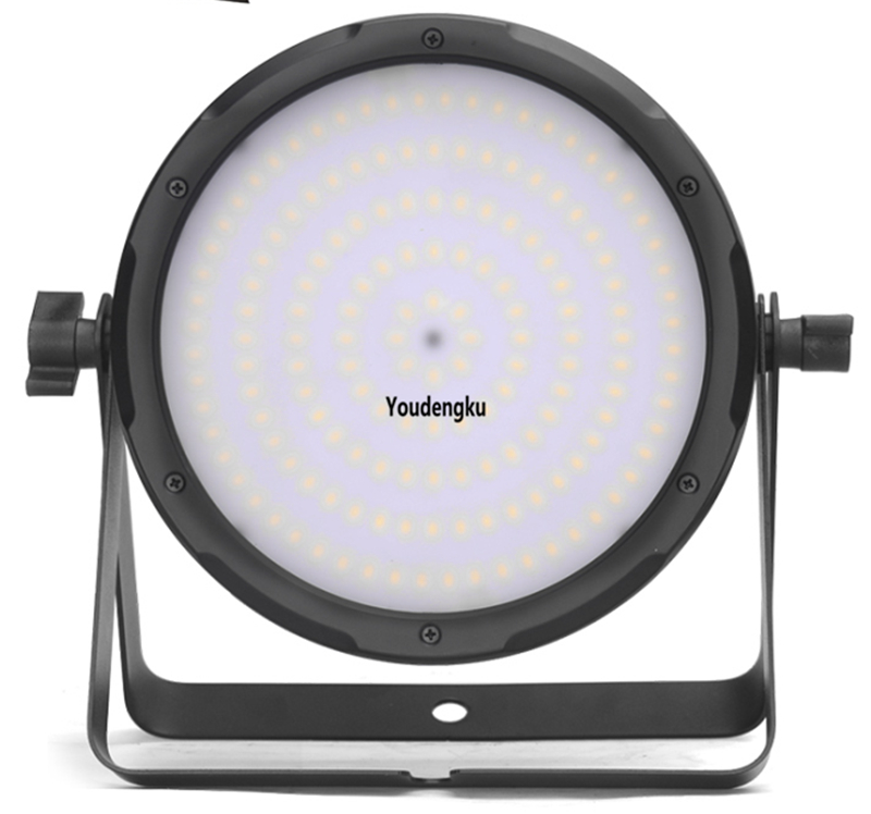 2pcs led wash strobe par 168x0.5w white round led stage strobe par cans party dj lighting