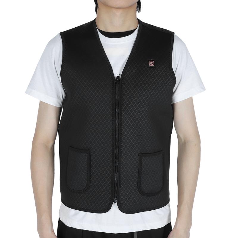 Zippered Heated Vest for Men Women with 5 Heating Panels 3 Temperature Control Warming Heated Jacket for Outdoor Winter, Black
Zippered Heated Vest for Men Women with 5 Heating Panels 3 Temperature Control Warming Heated Jacket for Outdoor Winter, Black