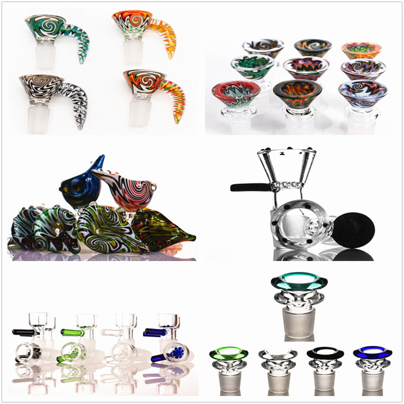 Colorful different style 14mm and 18mm glass bowl handle pipe for smoking
Colorful different style 14mm and 18mm glass bowl handle pipe for smoking