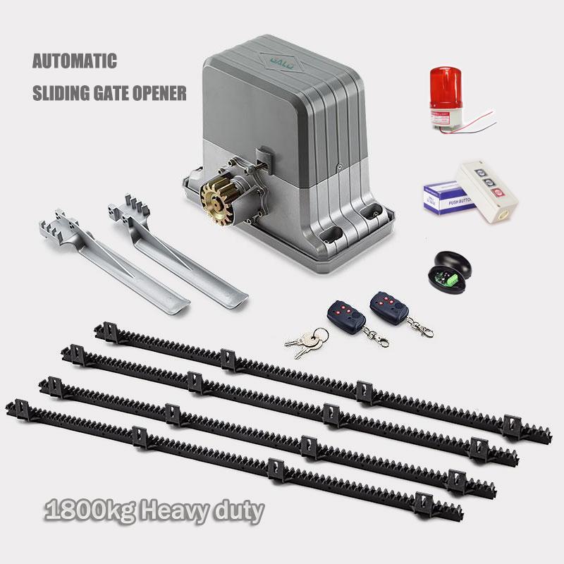 heavy duty remote control automatic electric sliding gate motor opener with 4m Nylon racks(sensor lamp keyfobs optional )1
heavy duty remote control automatic electric sliding gate motor opener with 4m Nylon racks(sensor lamp keyfobs optional )1