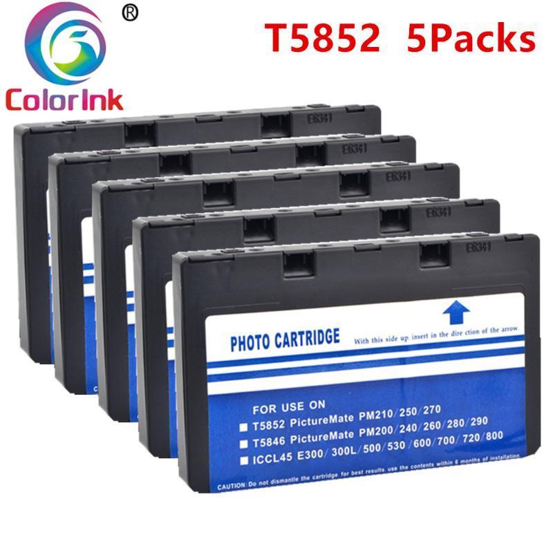 ColoInk T5846 Compatible Ink Cartridge For Picture Mate PM200 PM240 PM260 PM280 PM290 PM225 PM300 Inkjet Printer1 Cartridges
ColoInk T5846 Compatible Ink Cartridge For Picture Mate PM200 PM240 PM260 PM280 PM290 PM225 PM300 Inkjet Printer1 Cartridges