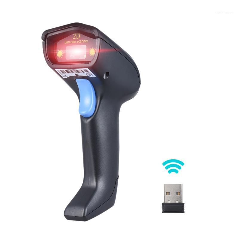 2.4G Wireless 1D 2D QR Barcode Scanner Bar Code Scanner Reader 2D Code Wireless Barcode for Supermarket Library1