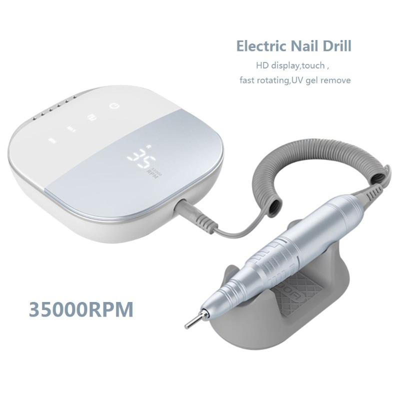 JMD-108 Electric Nail Drill Machine File HD Display 35000 RPM Touch Manicure Machine for All UV Gel Removal Nail Art Tool
JMD-108 Electric Nail Drill Machine File HD Display 35000 RPM Touch Manicure Machine for All UV Gel Removal Nail Art Tool